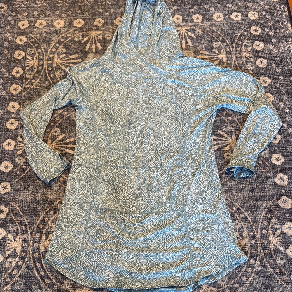 RipSkirt UPF Hooded Tunic Top cover up size M